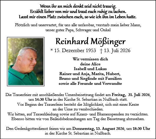 Reinhard Mößinger