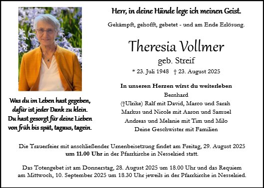 Theresia Vollmer