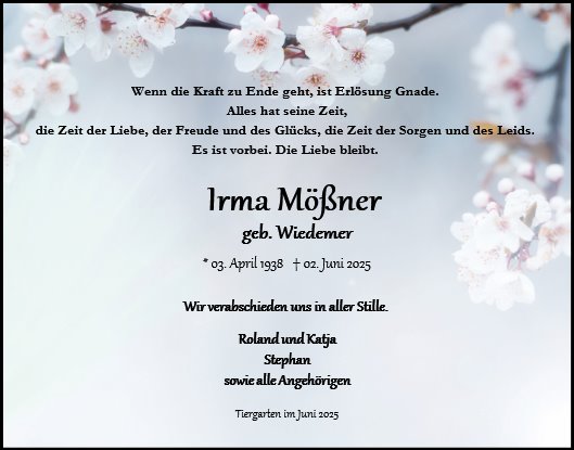 Irma Mößner
