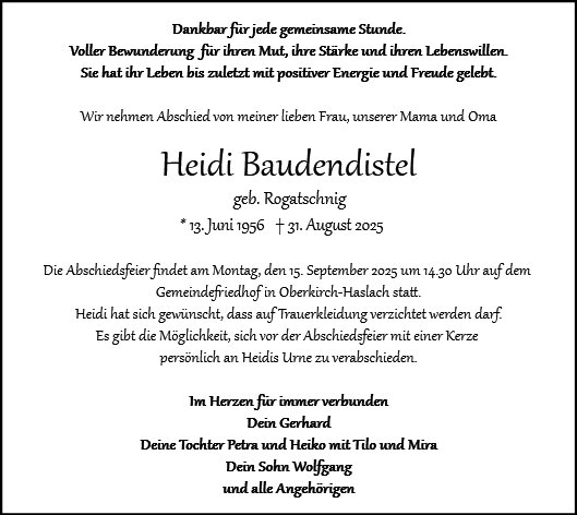 Adelheid Klara Baudendistel