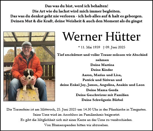 Werner Hütter