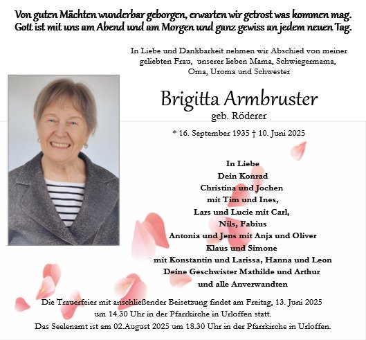 Brigitta Armbruster