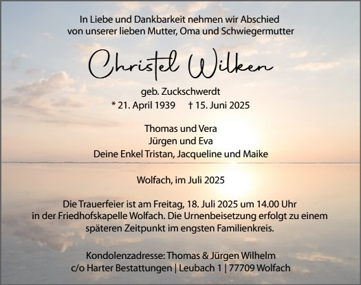 Christel Wilken