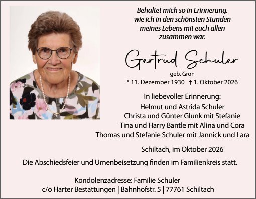 Gertrud Schuler
