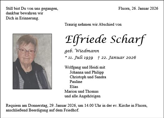 Elfriede Scharf