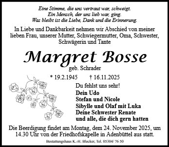 Margret Bosse