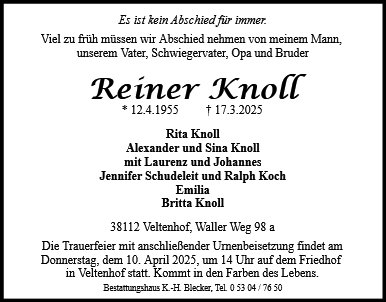 Reiner Knoll