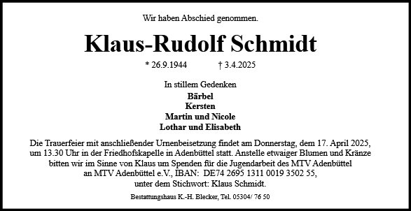 Klaus Schmidt