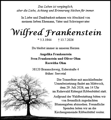 Wilfred Frankenstein