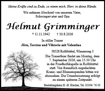 Helmut Grimminger