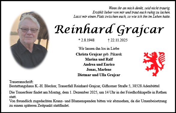 Reinhard Grajcar
