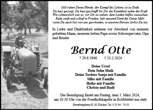 Bernd Otte