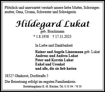 Hildegard Lukat