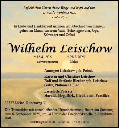 Wilhelm Leischow