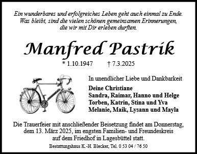 Manfred Pastrik