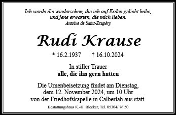 Rudi Krause