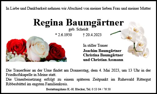 Regina Baumgärtner
