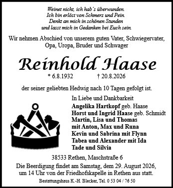Reinhold Haase