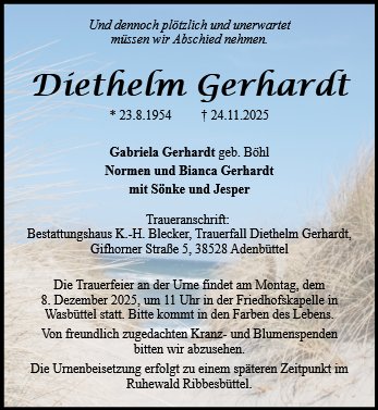 Diethelm Gerhardt