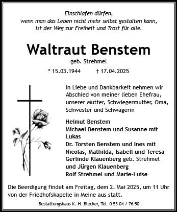 Waltraut Benstem