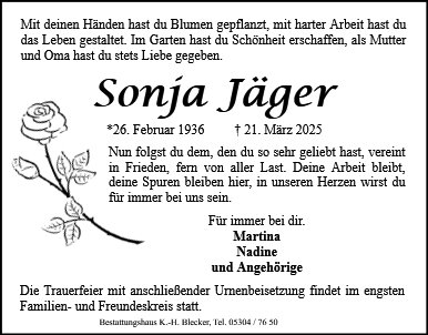 Sonja Jäger