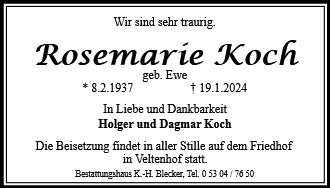 Rosemarie Koch