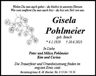Gisela Pohlmeier