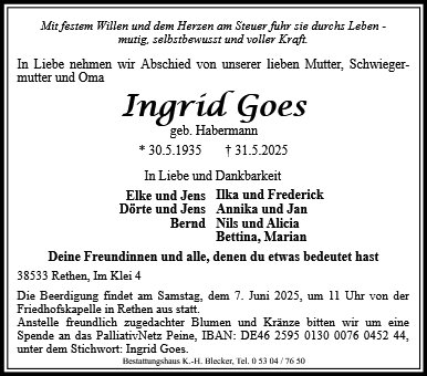 Ingrid Goes