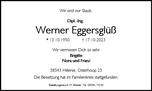 Werner Eggersglüß
