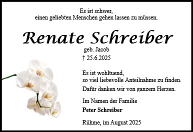 Renate Schreiber