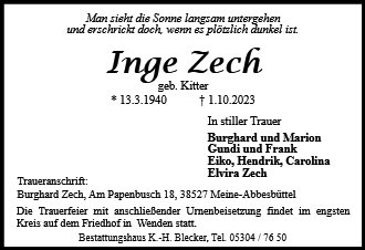 Inge Zech