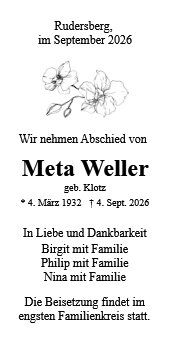 Meta Weller
