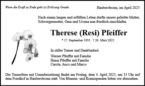 Therese Pfeiffer