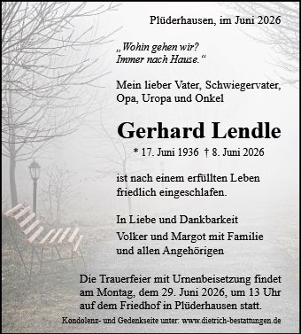 Gerhard Lendle
