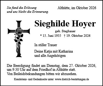 Sieghilde Hoyer