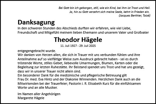 Theodor Hägele