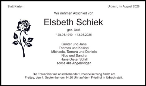 Elsbeth Schiek