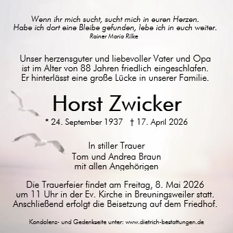 Horst Zwicker