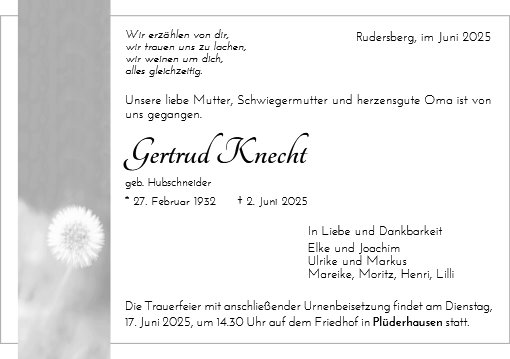 Gertrud Knecht