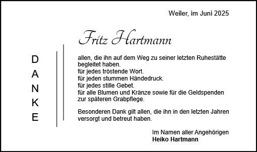 Fritz Hartmann