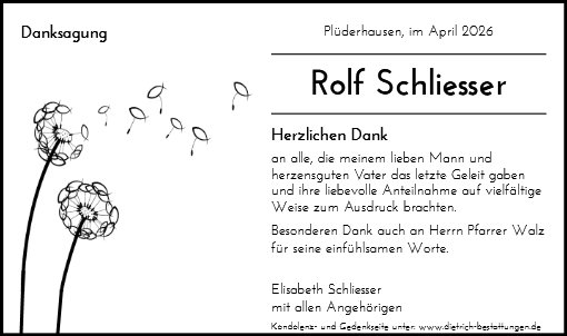 Rolf Schließer