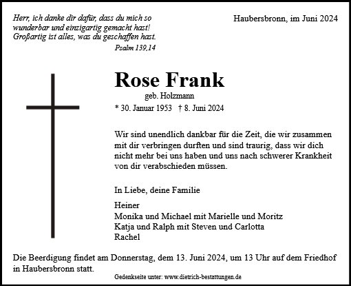 Rose Frank