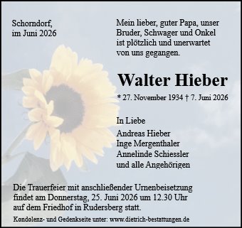 Walter Hieber