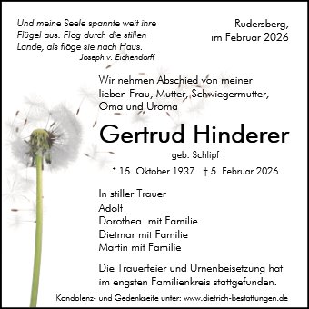 Gertrud Hinderer