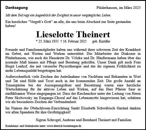 Lieselotte Theinert