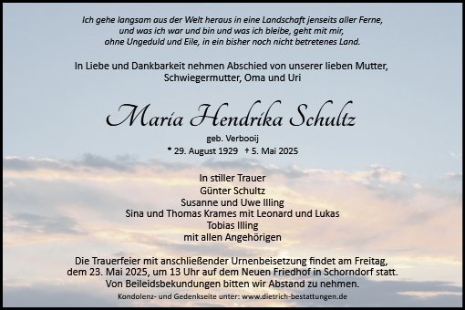 Maria Schultz 