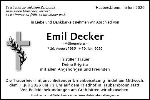 Emil Decker