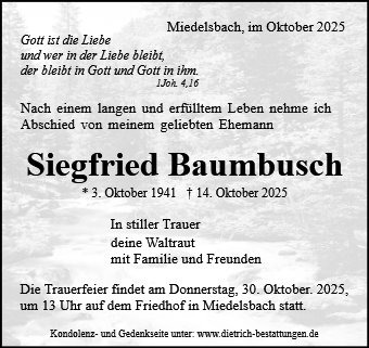 Siegfried Baumbusch