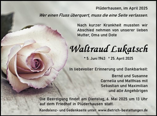 Waltraud Lukatsch