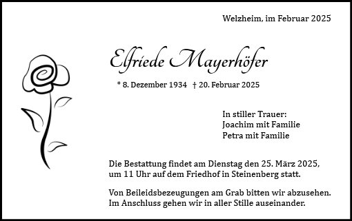 Elfriede Mayerhöfer
